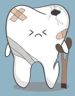 آسیب دیدن دندان